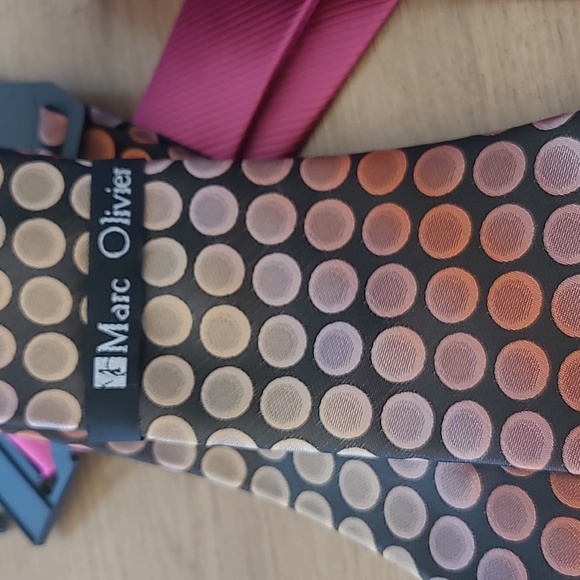 Bundel of 3 ties hand made by marc olivier new no tag - Picture 4 of 5